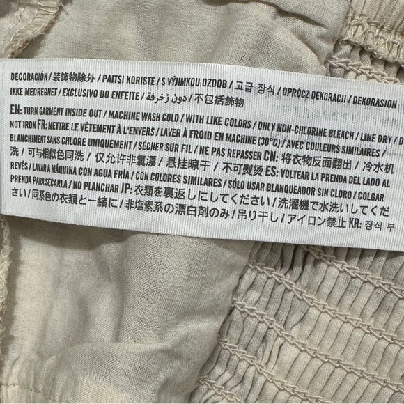 Abercrombie & Fitch ruched tiny top, large, lightweight, summer, outdoors - Picture 9 of 12